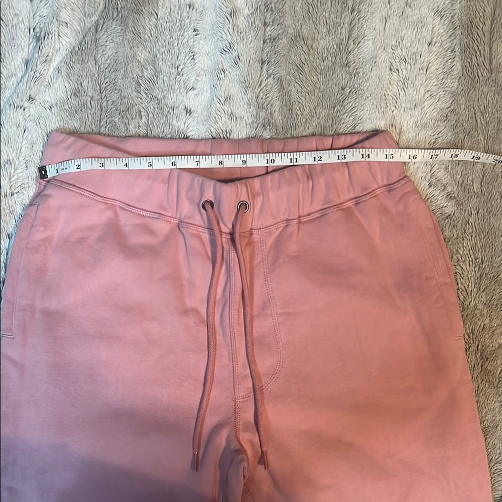 Pleasures Dusty Rose Jogger Sweatpants with Tapered Cuffs - Picture 4 of 10